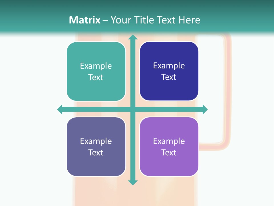Preserved Contemporary Bottle PowerPoint Template
