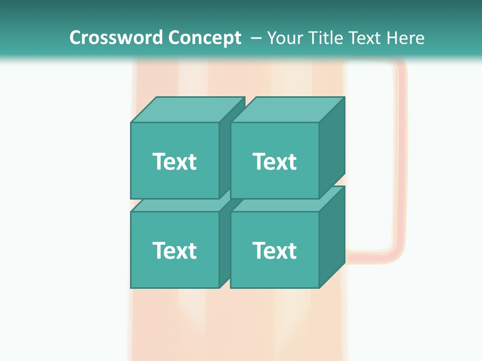Preserved Contemporary Bottle PowerPoint Template