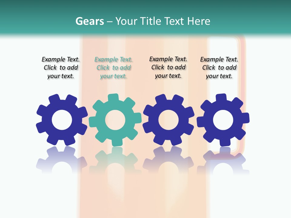 Preserved Contemporary Bottle PowerPoint Template