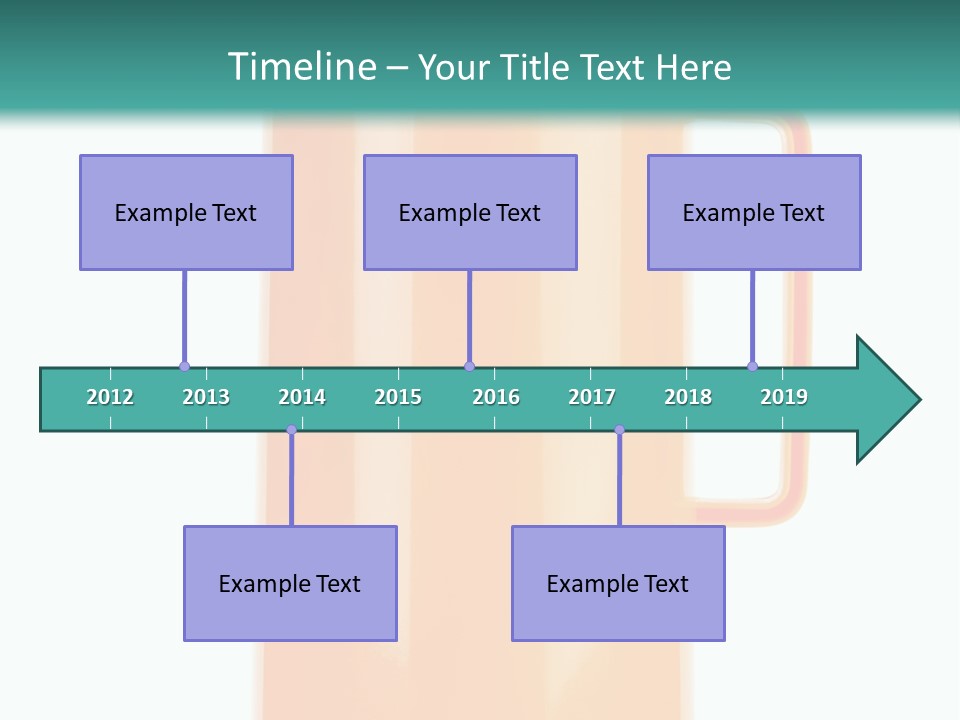 Preserved Contemporary Bottle PowerPoint Template