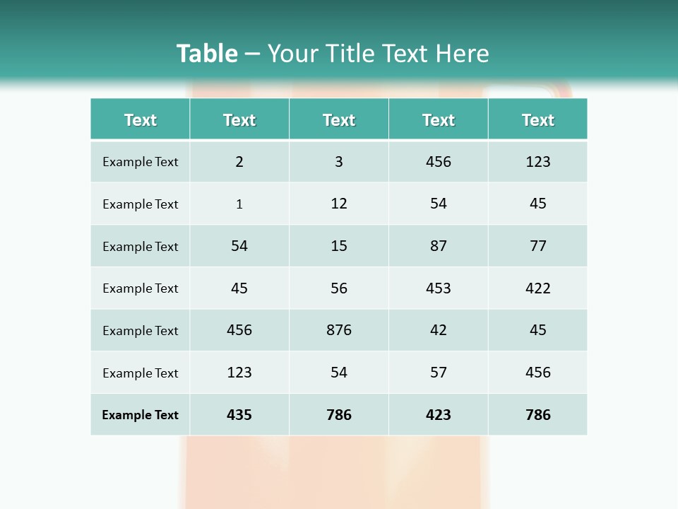 Preserved Contemporary Bottle PowerPoint Template