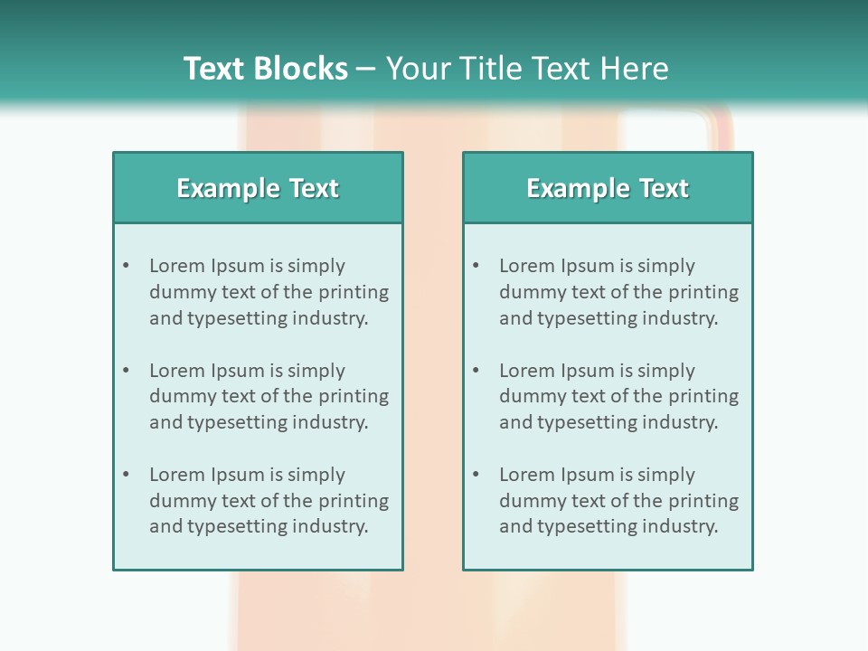 Preserved Contemporary Bottle PowerPoint Template
