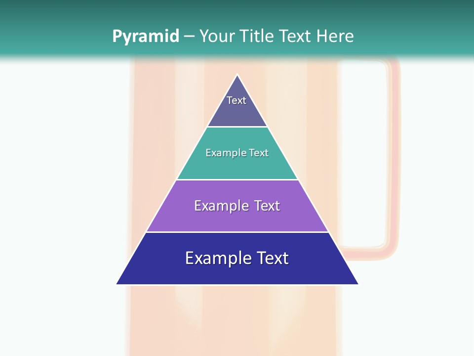 Preserved Contemporary Bottle PowerPoint Template