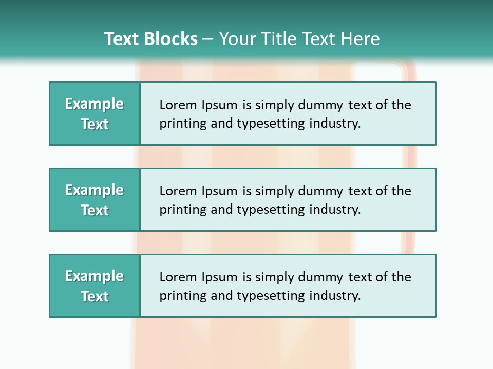 Preserved Contemporary Bottle PowerPoint Template