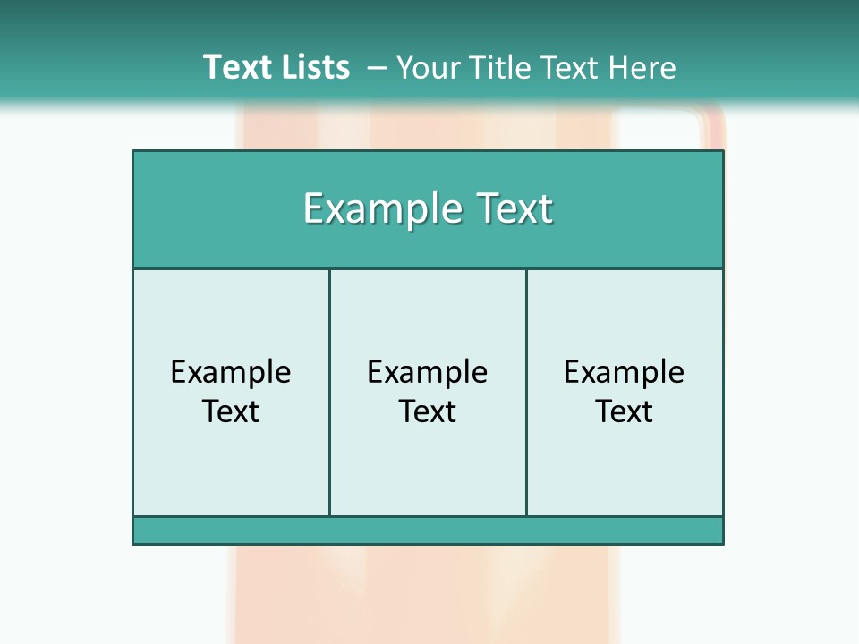 Preserved Contemporary Bottle PowerPoint Template