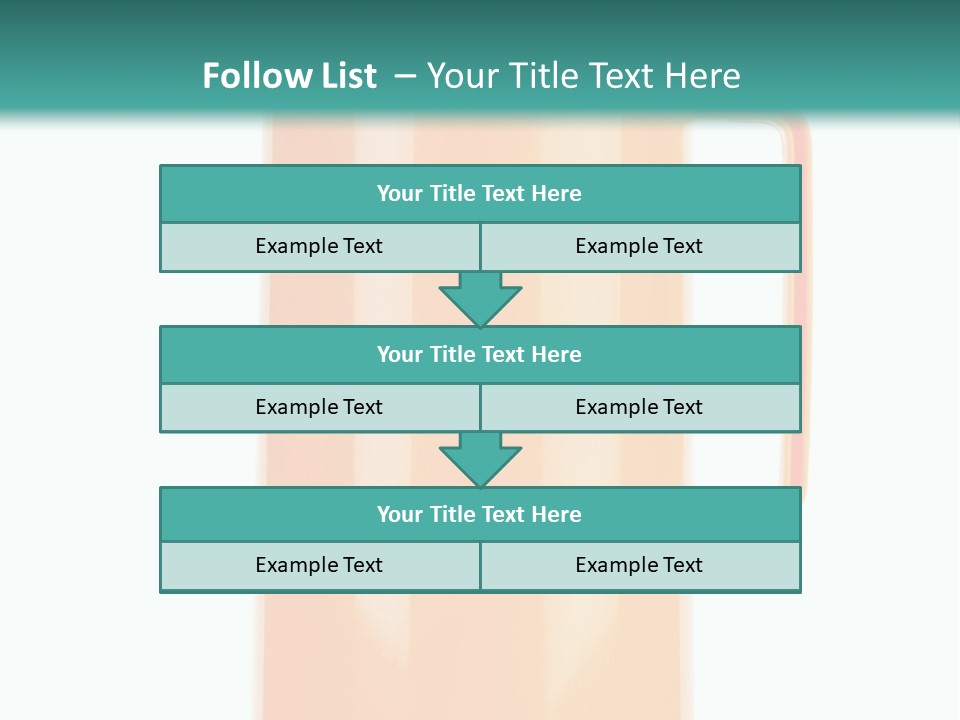 Preserved Contemporary Bottle PowerPoint Template
