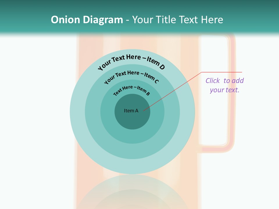 Preserved Contemporary Bottle PowerPoint Template
