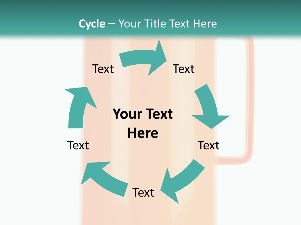 Preserved Contemporary Bottle PowerPoint Template