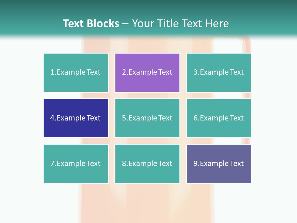 Preserved Contemporary Bottle PowerPoint Template