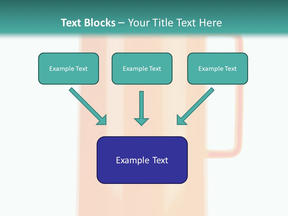 Preserved Contemporary Bottle PowerPoint Template