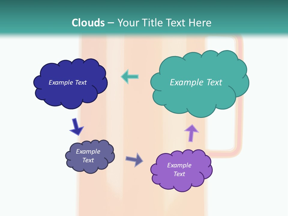 Preserved Contemporary Bottle PowerPoint Template