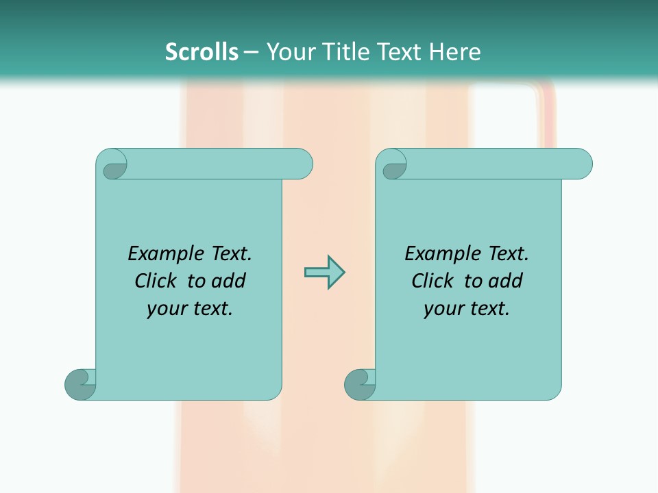 Preserved Contemporary Bottle PowerPoint Template