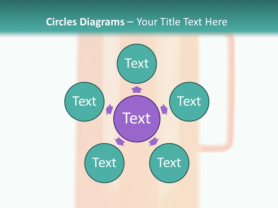 Preserved Contemporary Bottle PowerPoint Template