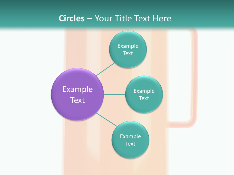 Preserved Contemporary Bottle PowerPoint Template