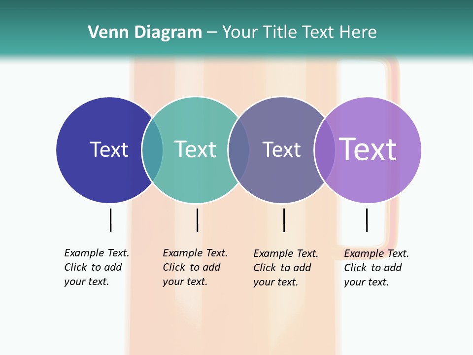 Preserved Contemporary Bottle PowerPoint Template