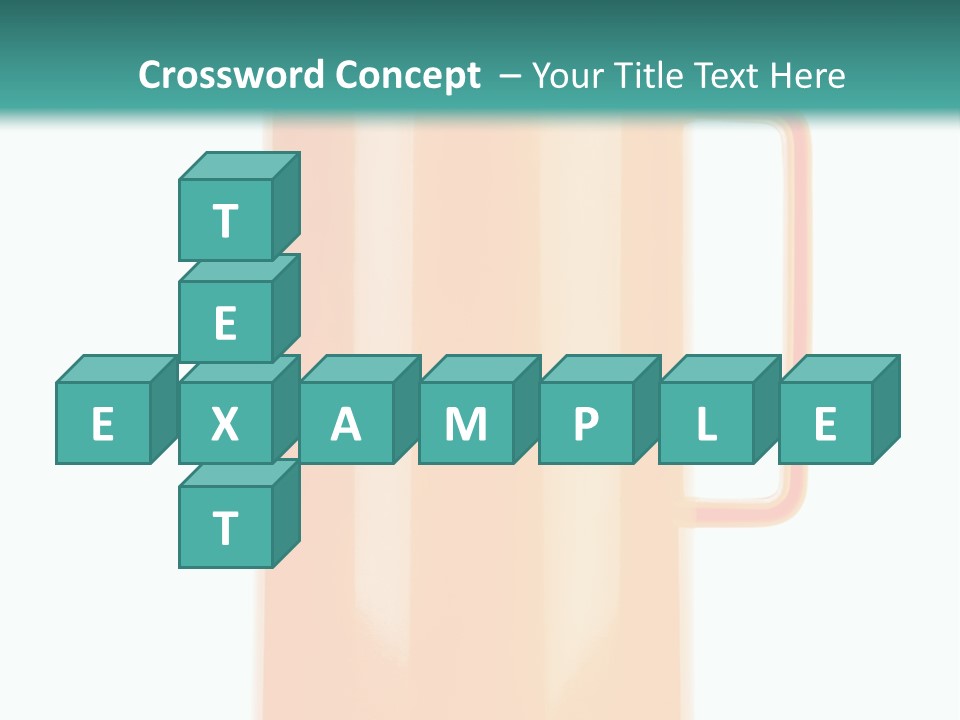 Preserved Contemporary Bottle PowerPoint Template