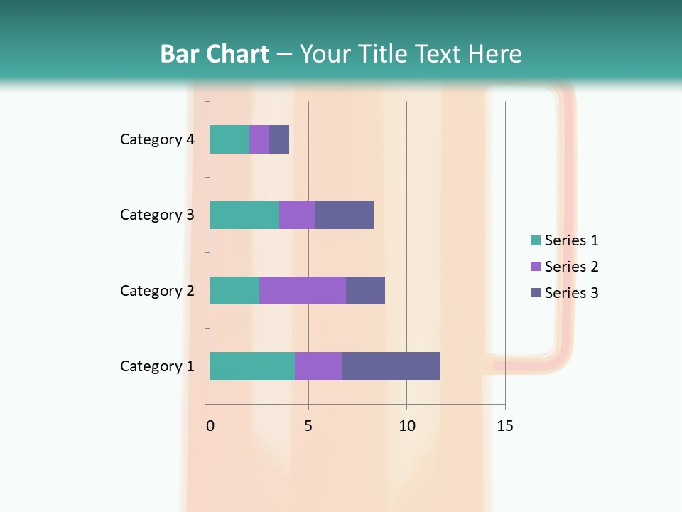Preserved Contemporary Bottle PowerPoint Template