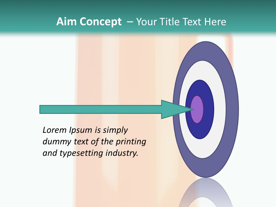 Preserved Contemporary Bottle PowerPoint Template