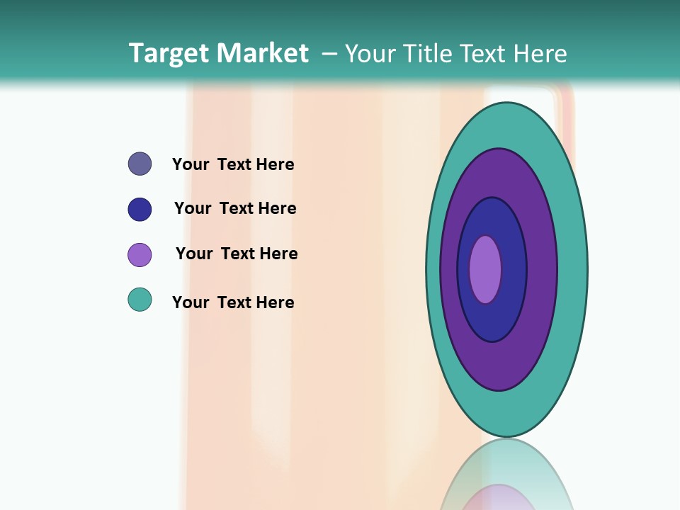 Preserved Contemporary Bottle PowerPoint Template