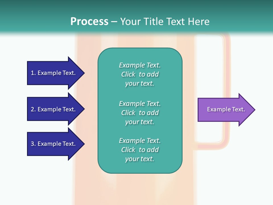 Preserved Contemporary Bottle PowerPoint Template