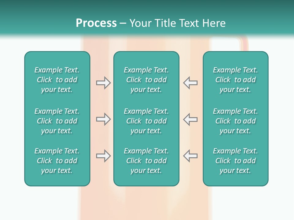 Preserved Contemporary Bottle PowerPoint Template