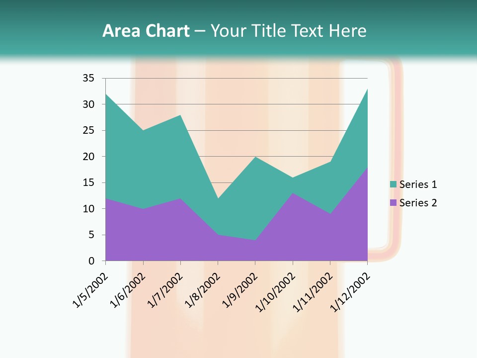 Preserved Contemporary Bottle PowerPoint Template