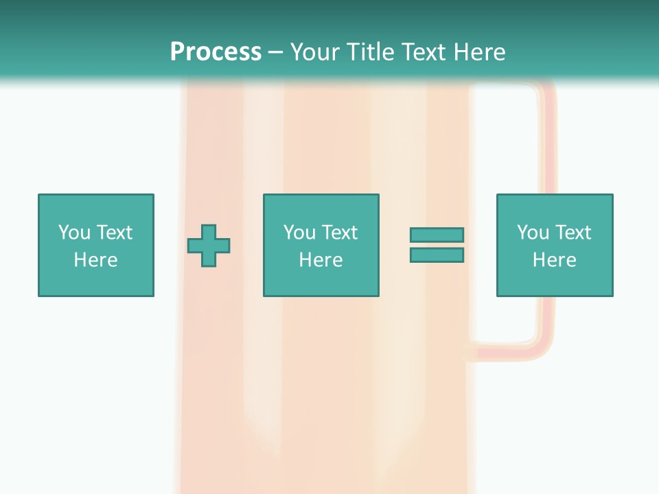 Preserved Contemporary Bottle PowerPoint Template