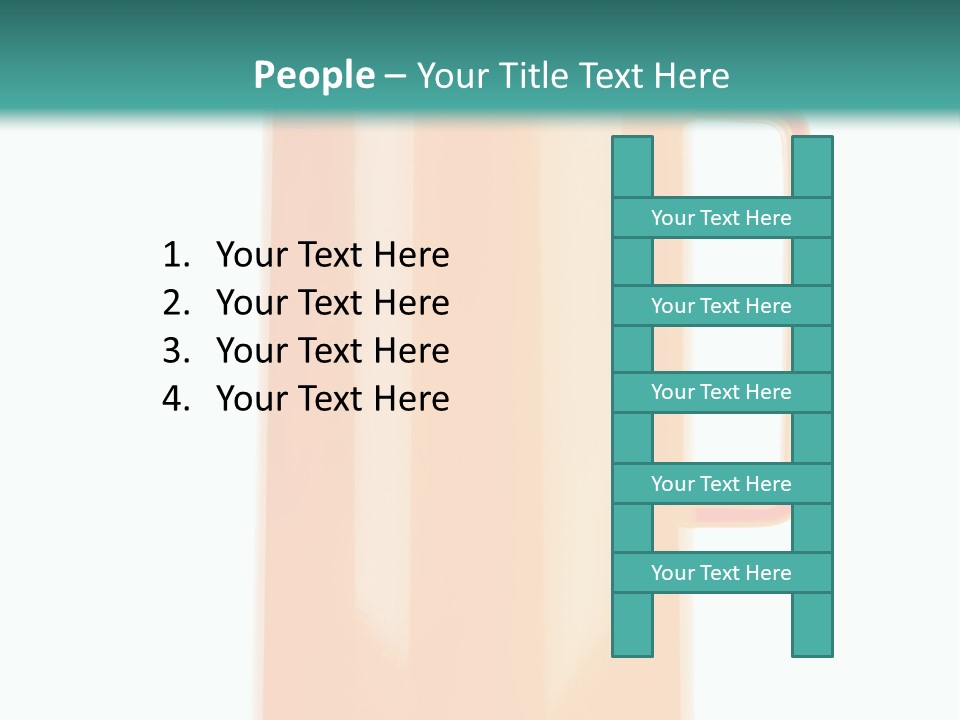 Preserved Contemporary Bottle PowerPoint Template
