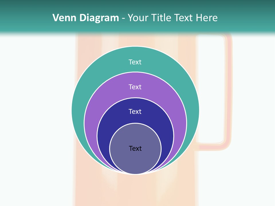 Preserved Contemporary Bottle PowerPoint Template