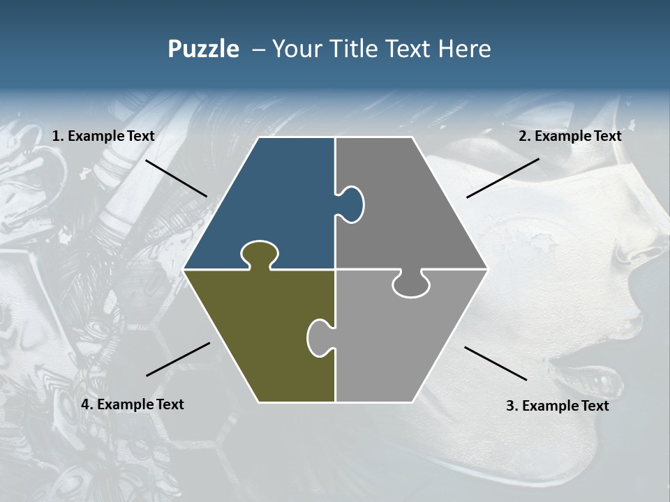 Portrait Design Challenge PowerPoint Template