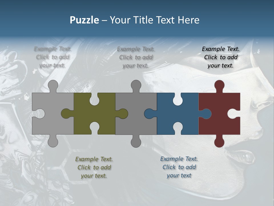 Portrait Design Challenge PowerPoint Template