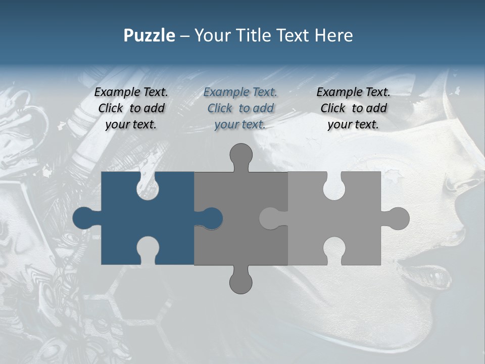 Portrait Design Challenge PowerPoint Template