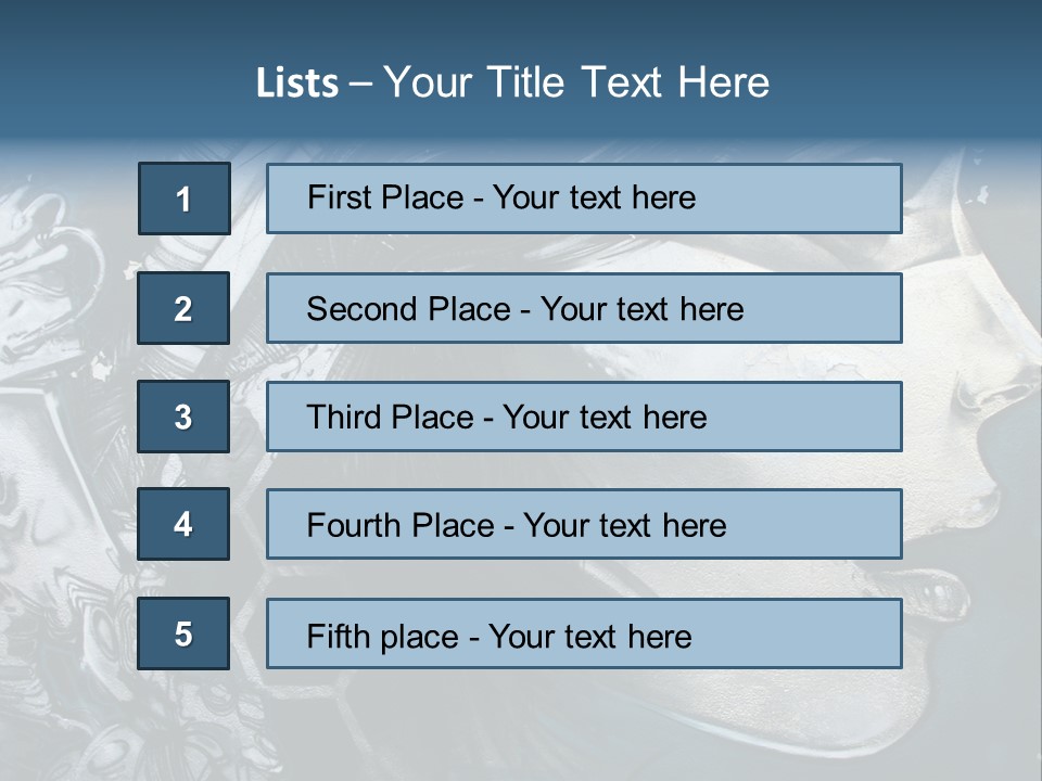 Portrait Design Challenge PowerPoint Template