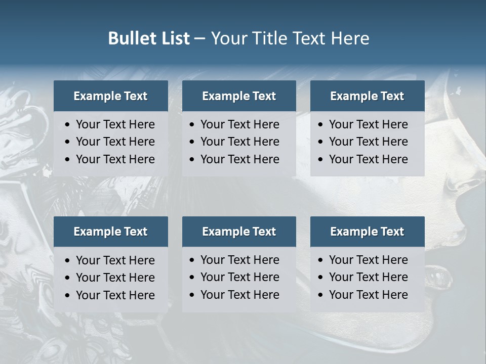 Portrait Design Challenge PowerPoint Template