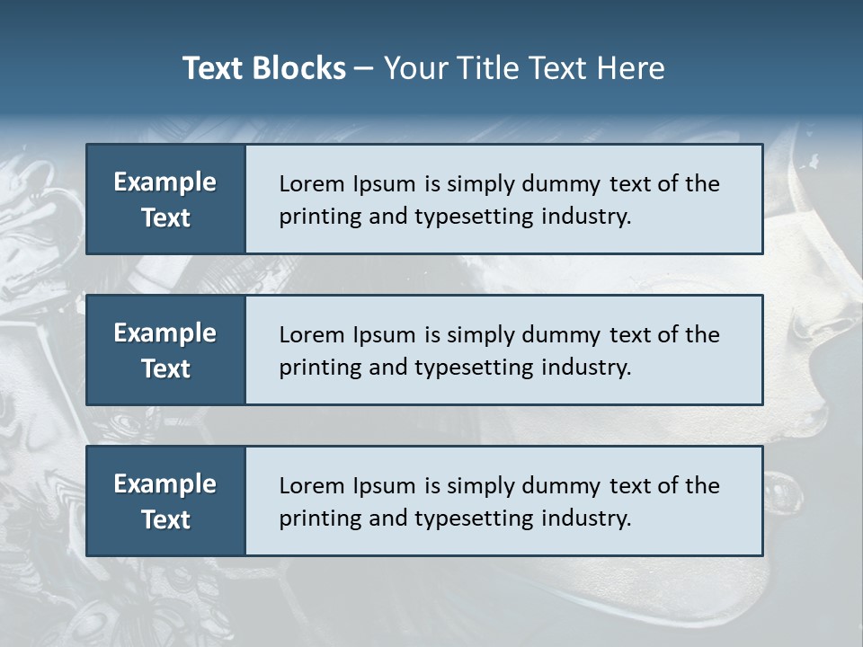 Portrait Design Challenge PowerPoint Template