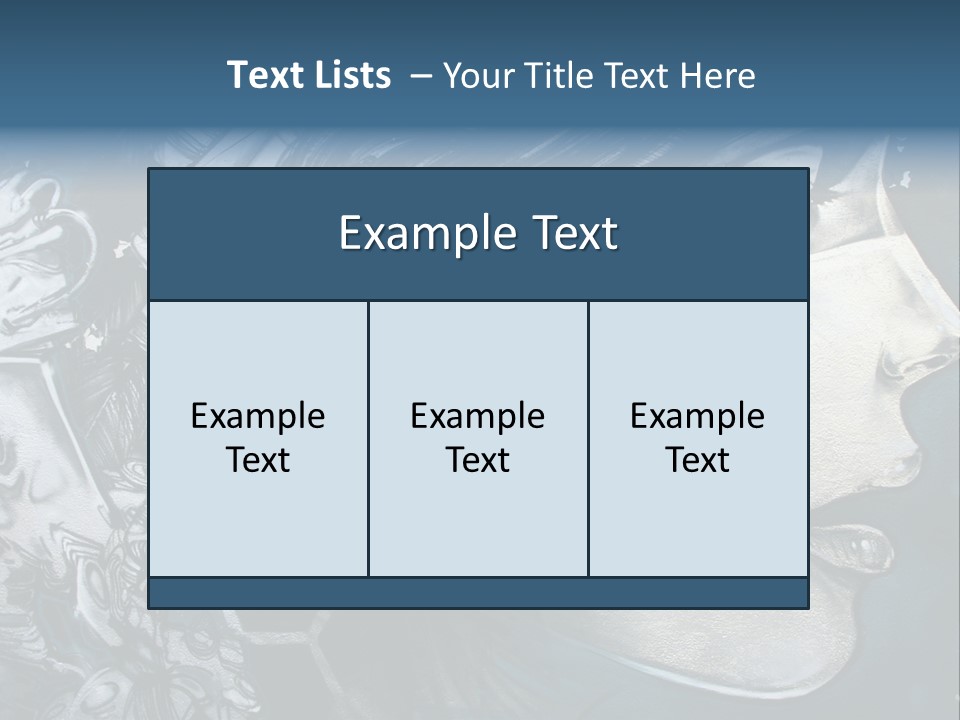 Portrait Design Challenge PowerPoint Template