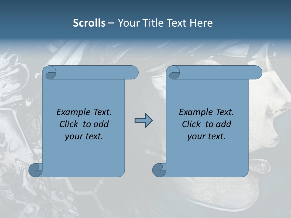 Portrait Design Challenge PowerPoint Template