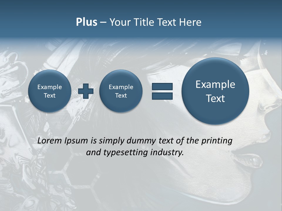 Portrait Design Challenge PowerPoint Template