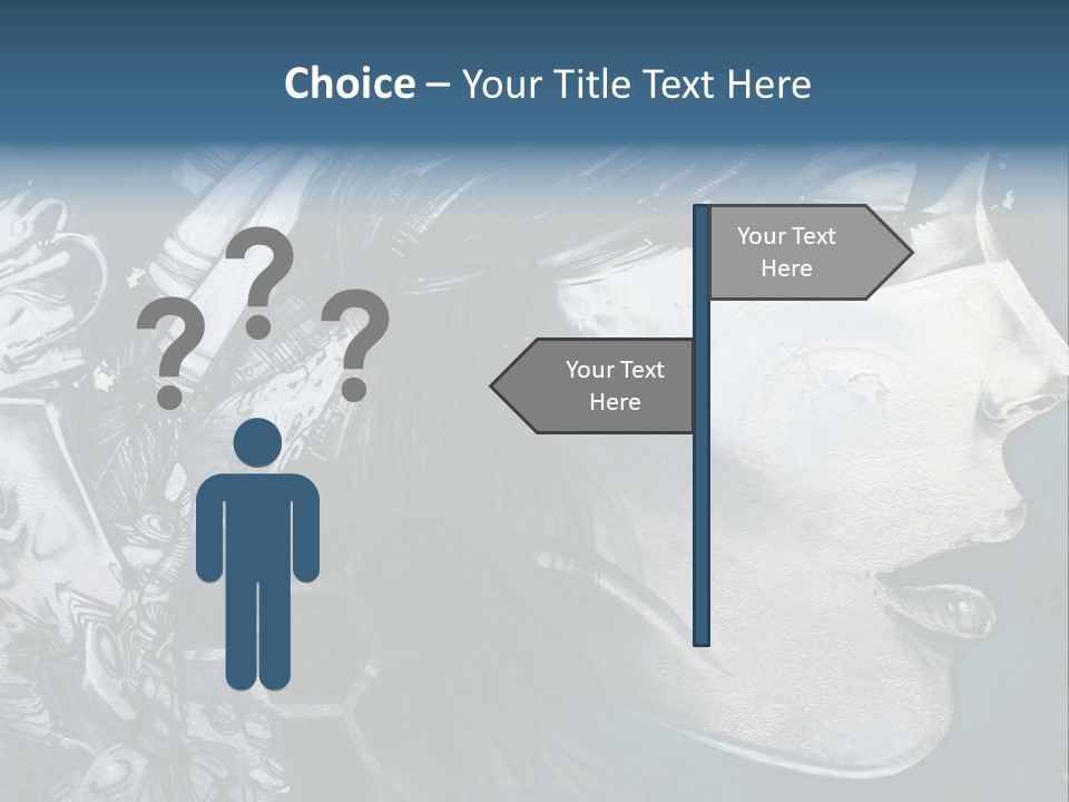 Portrait Design Challenge PowerPoint Template