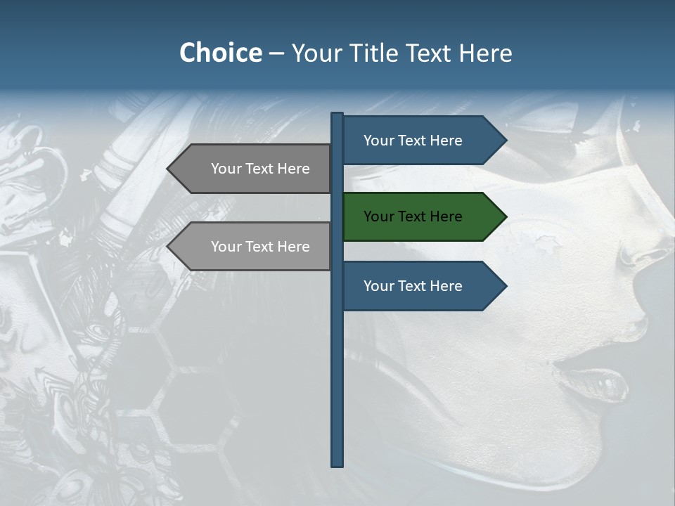 Portrait Design Challenge PowerPoint Template