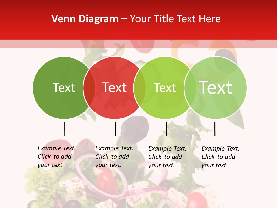 Red Leaf White PowerPoint Template