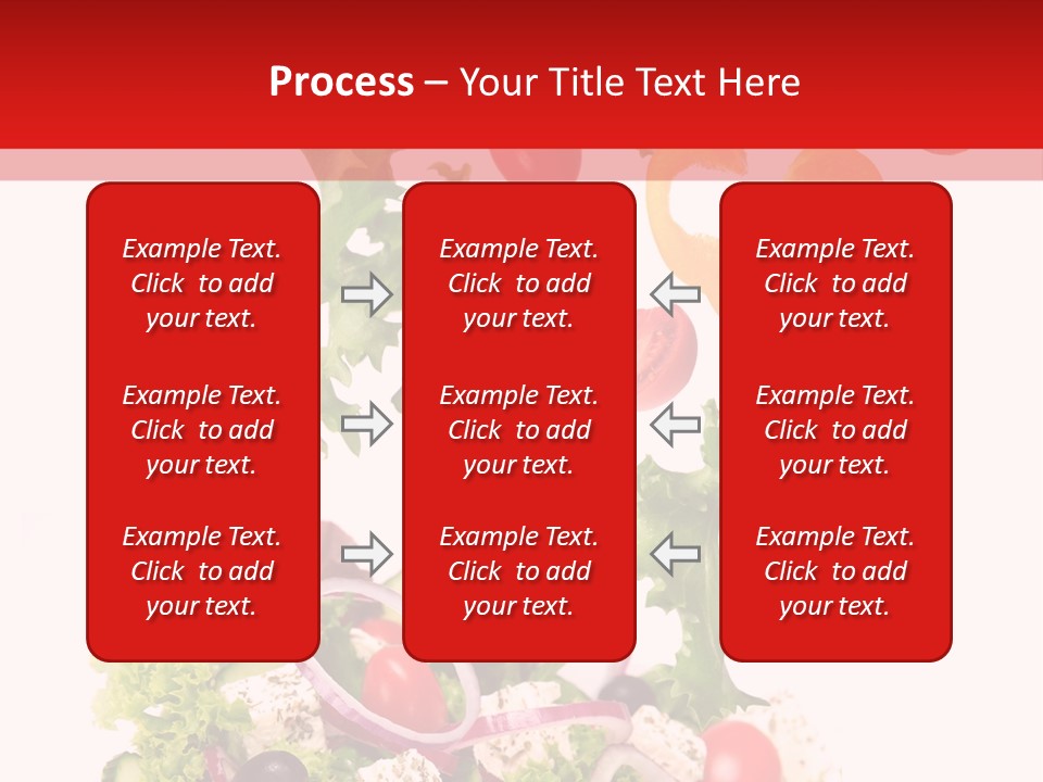 Red Leaf White PowerPoint Template