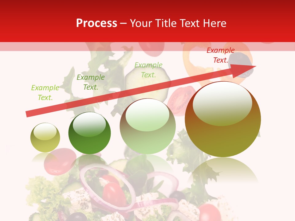 Red Leaf White PowerPoint Template