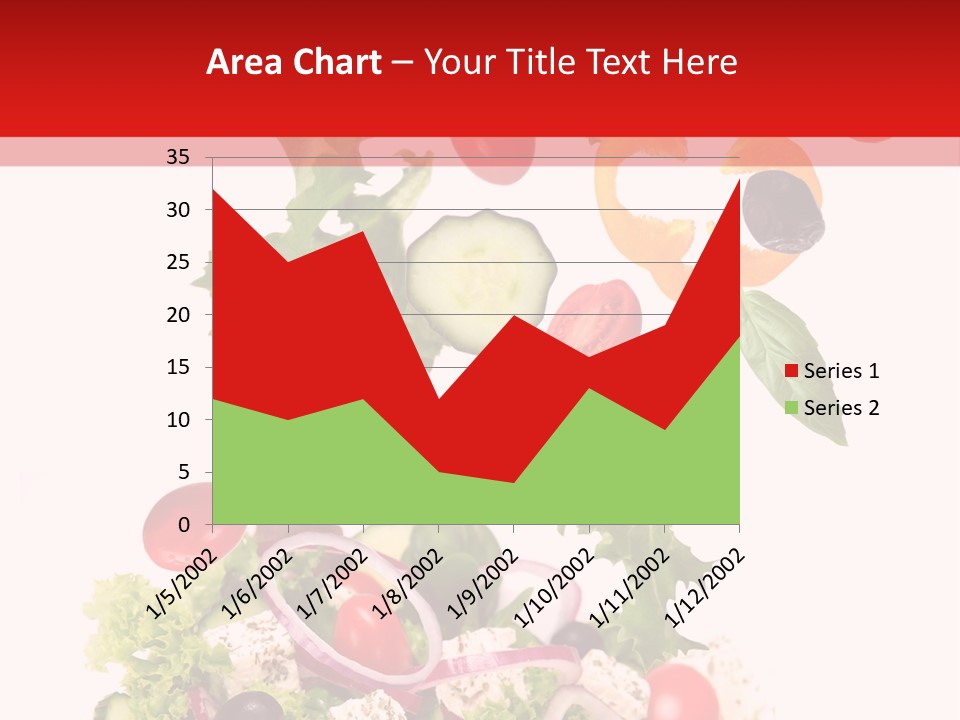 Red Leaf White PowerPoint Template