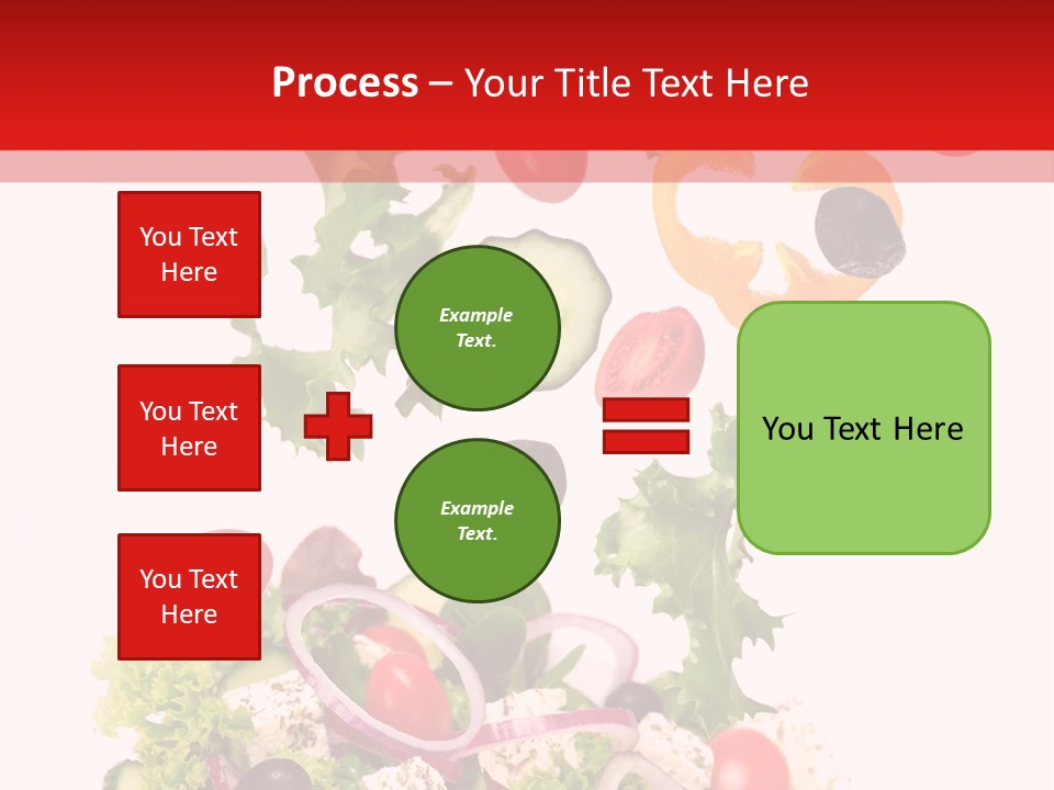 Red Leaf White PowerPoint Template