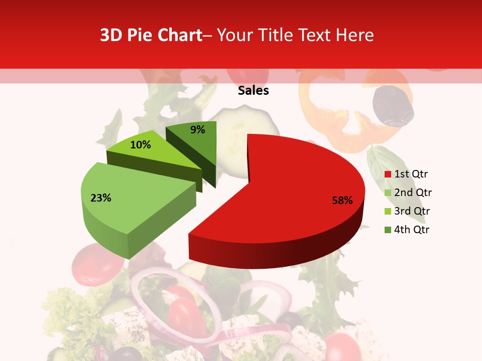 Red Leaf White PowerPoint Template