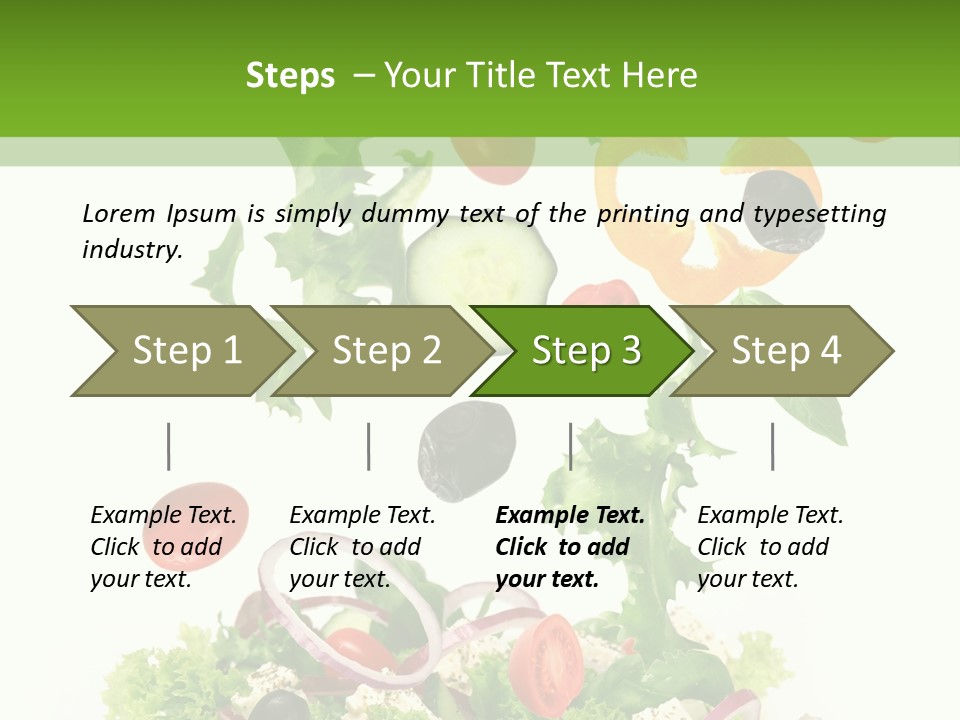 European Bowl Fly PowerPoint Template