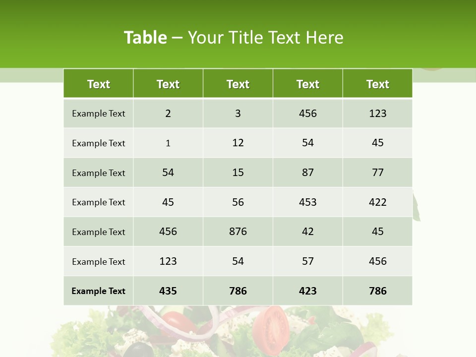 European Bowl Fly PowerPoint Template