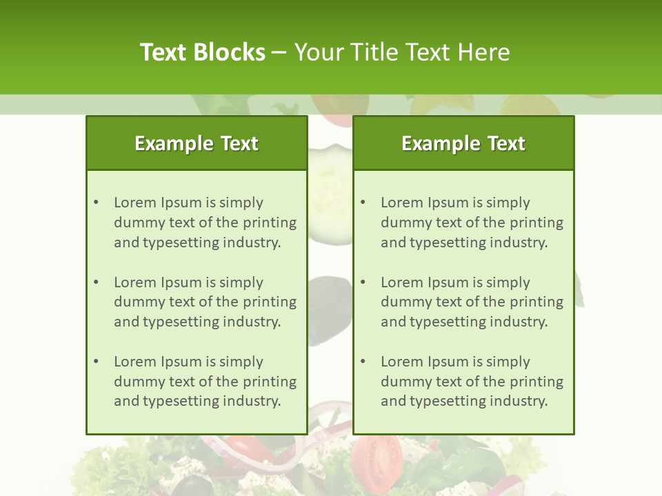 European Bowl Fly PowerPoint Template