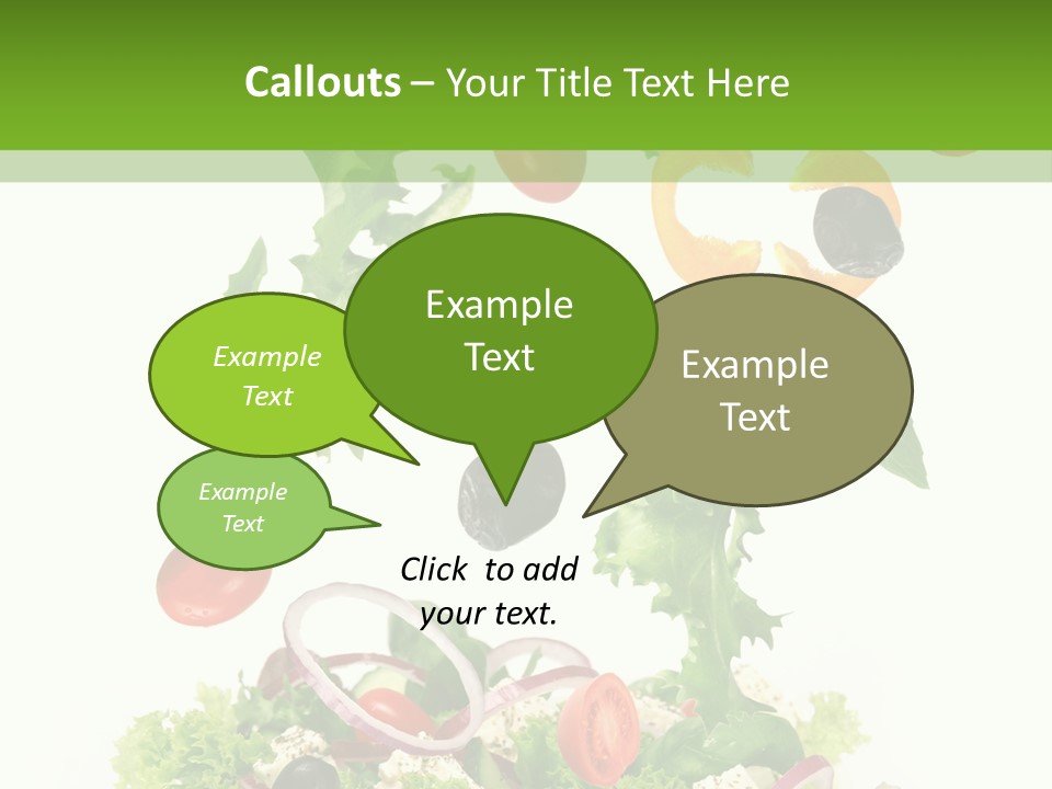 European Bowl Fly PowerPoint Template
